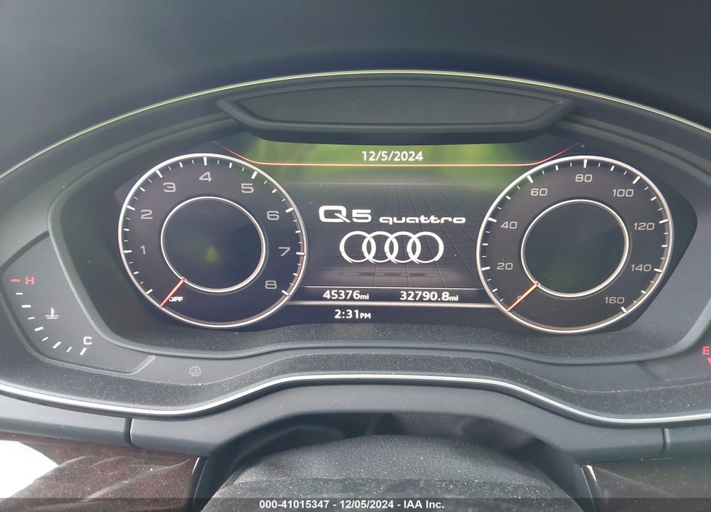2019 AUDI Q5 45 PREMIUM VIN: WA1BNAFY1K2053353