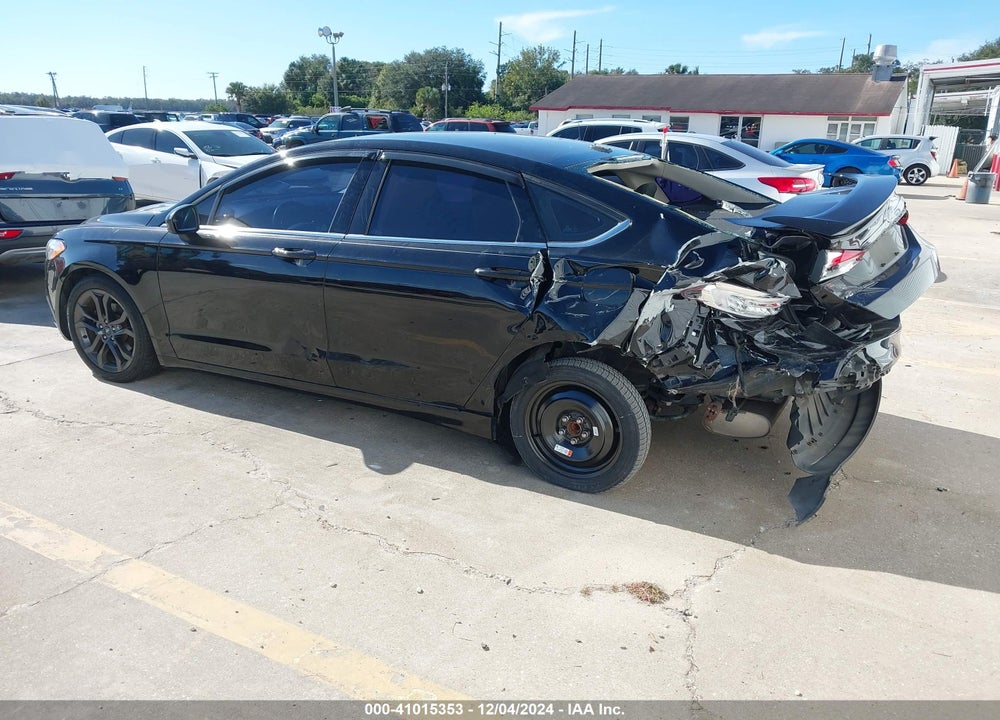 2018 FORD FUSION S VIN: 3FA6P0G79JR113557