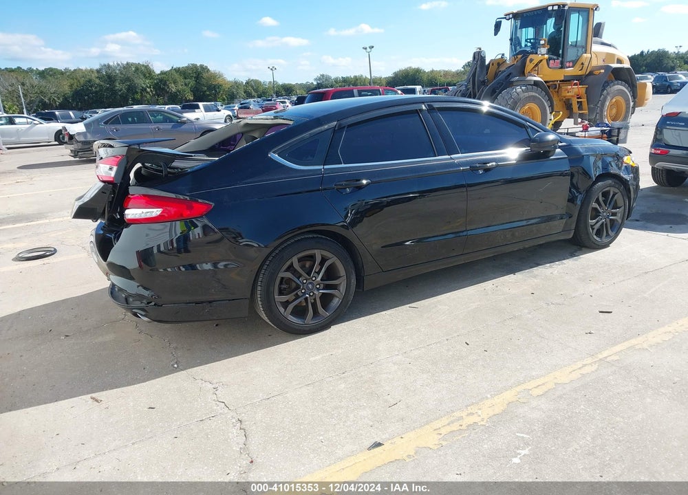 2018 FORD FUSION S VIN: 3FA6P0G79JR113557