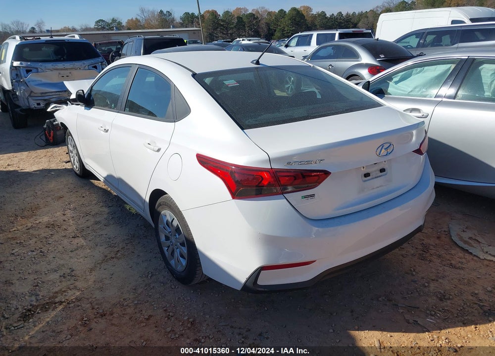 2021 HYUNDAI ACCENT SE VIN: 3KPC24A62ME132143