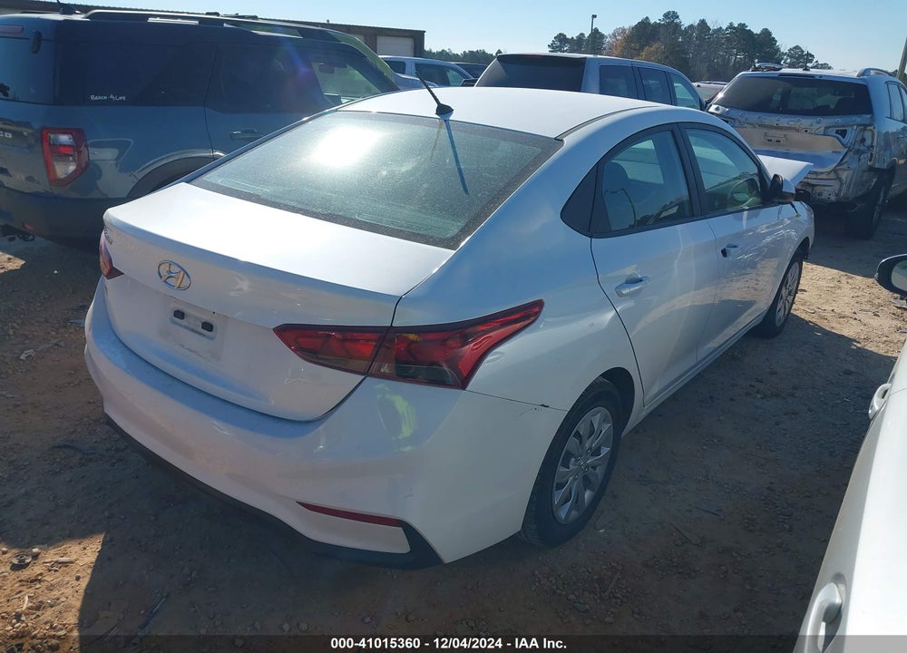 2021 HYUNDAI ACCENT SE VIN: 3KPC24A62ME132143