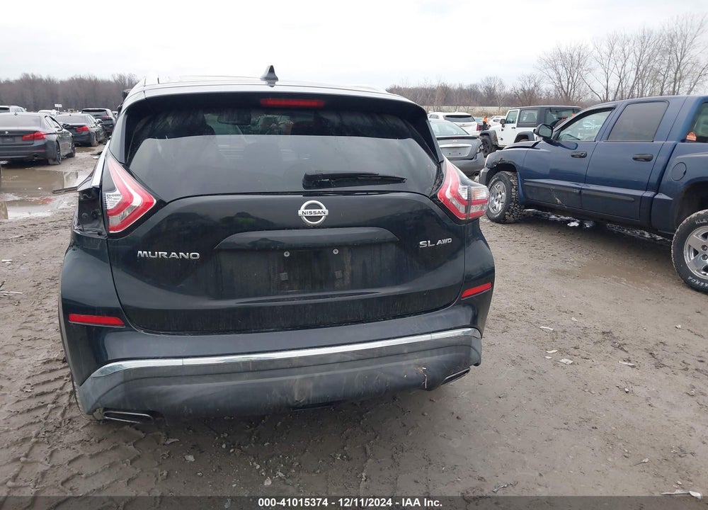2016 NISSAN MURANO SL VIN: 5N1AZ2MHXGN148798