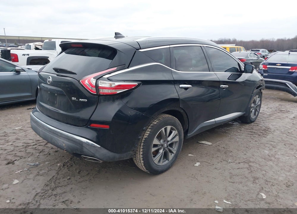 2016 NISSAN MURANO SL VIN: 5N1AZ2MHXGN148798