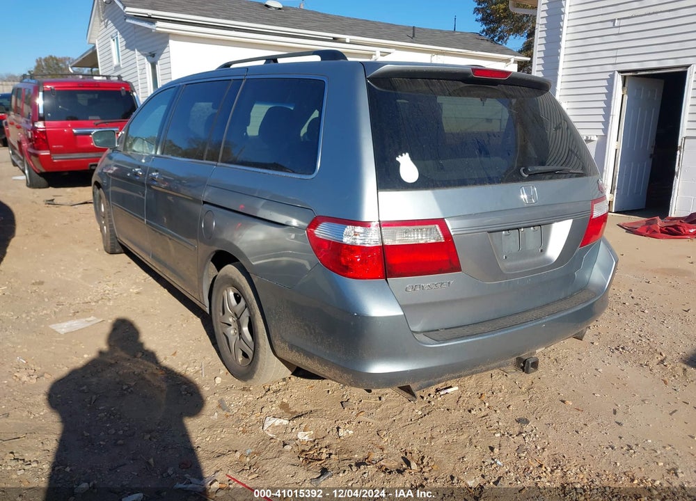 2007 HONDA ODYSSEY EX VIN: 5FNRL38407B027640