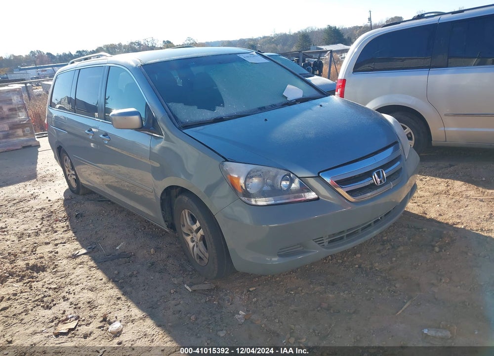 2007 HONDA ODYSSEY EX VIN: 5FNRL38407B027640