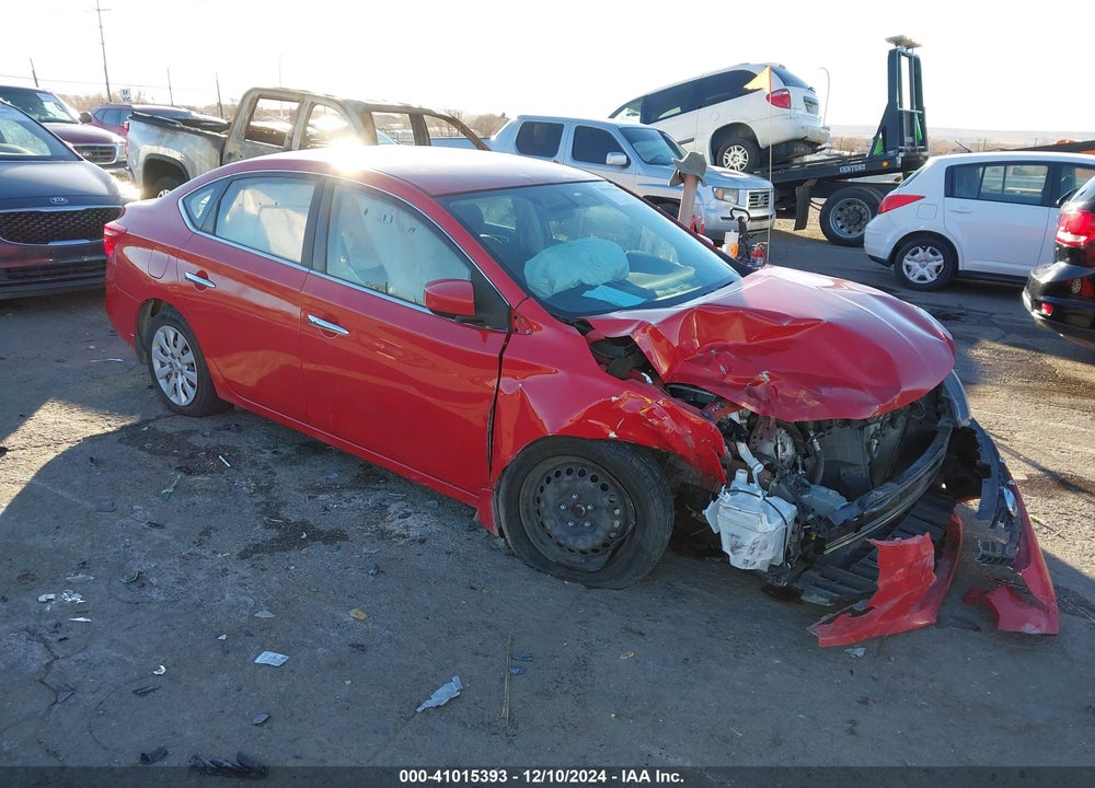 2017 NISSAN SENTRA SV VIN: 3N1AB7AP8HY411010