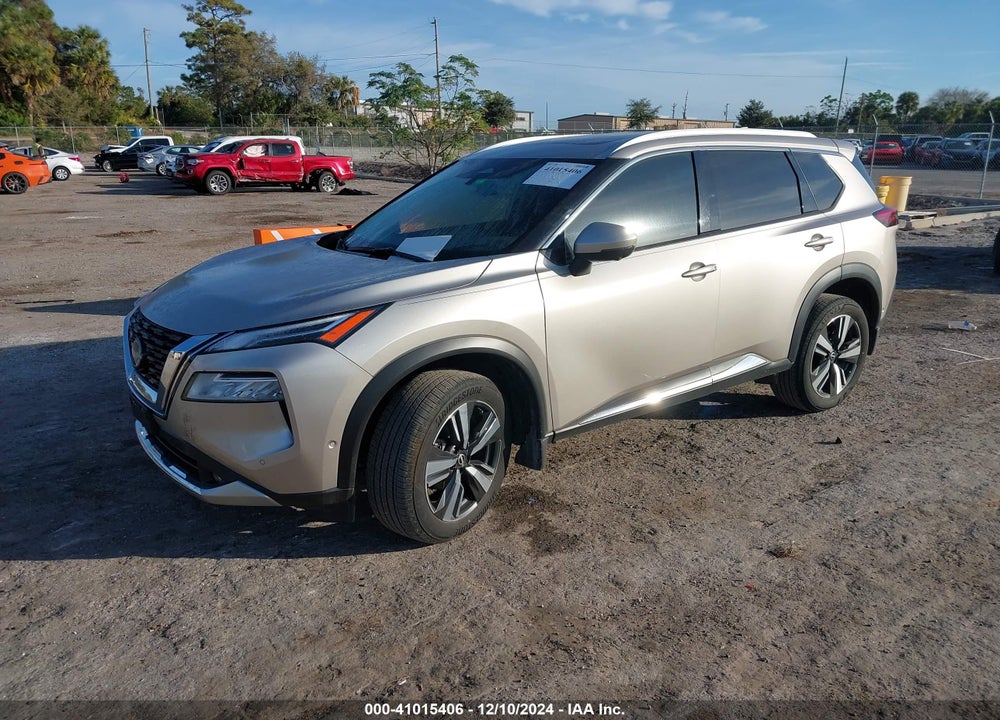 2022 NISSAN ROGUE PLATINUM FWD VIN: JN8BT3DC5NW121329
