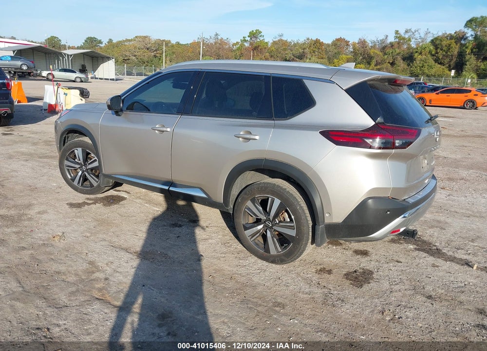 2022 NISSAN ROGUE PLATINUM FWD VIN: JN8BT3DC5NW121329