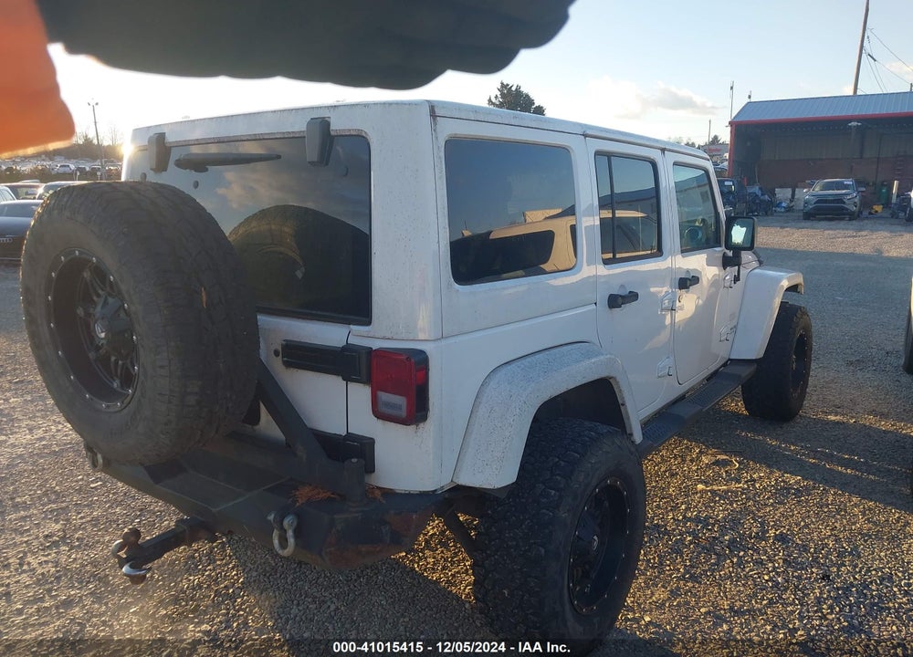 2011 JEEP WRANGLER UNLIMITED SAHARA VIN: 1J4HA5H1XBL557374