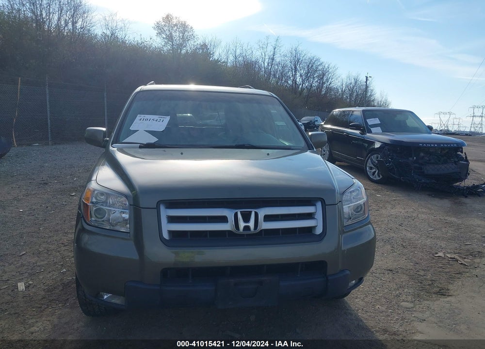 2008 HONDA PILOT EX-L VIN: 5FNYF18788B014640