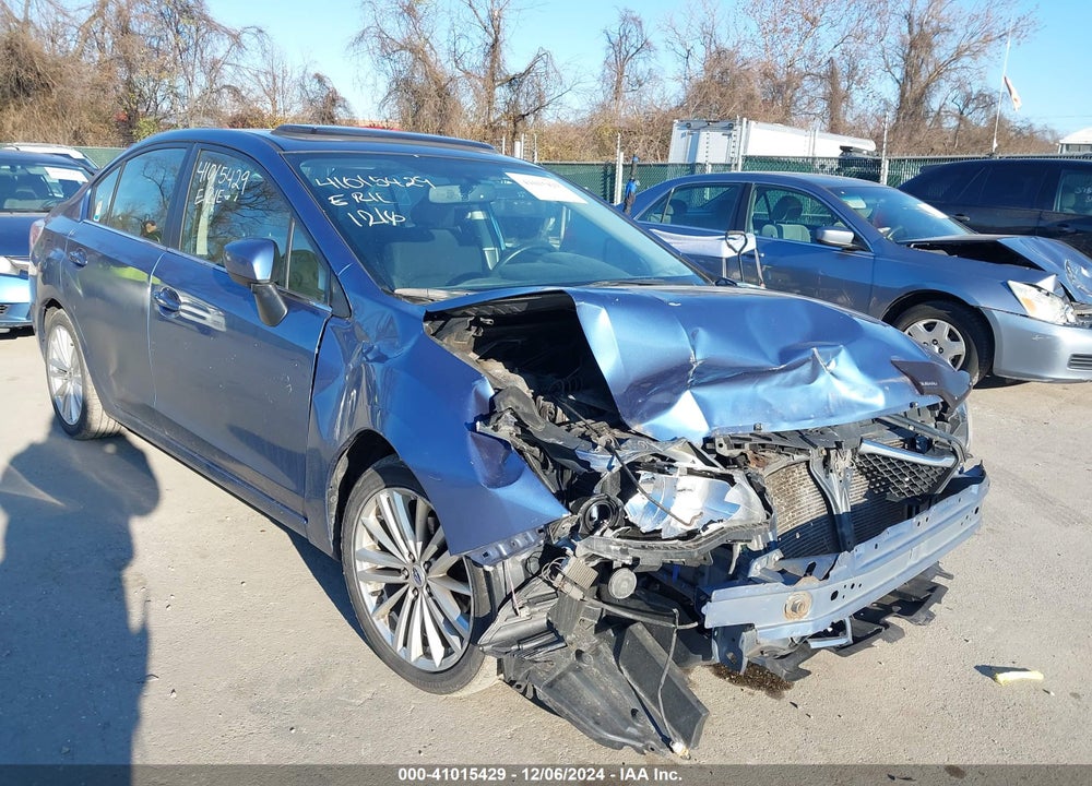 2015 SUBARU IMPREZA 2.0I PREMIUM VIN: JF1GJAK67FH012407