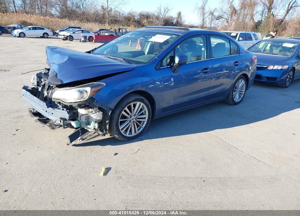2015 SUBARU IMPREZA 2.0I PREMIUM VIN: JF1GJAK67FH012407