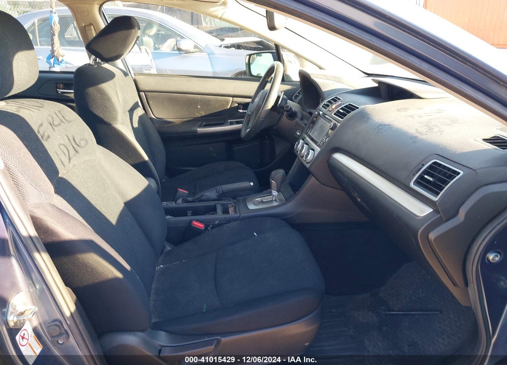 2015 SUBARU IMPREZA 2.0I PREMIUM VIN: JF1GJAK67FH012407