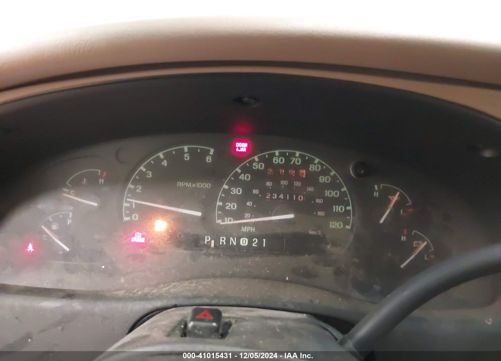 1998 FORD EXPLORER EDDIE BAUER/LIMITED/XLT VIN: 1FMZU35P2WZC30495