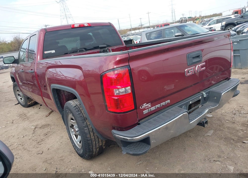 2015 GMC SIERRA 1500 VIN: 1GTR1TEH8FZ324564