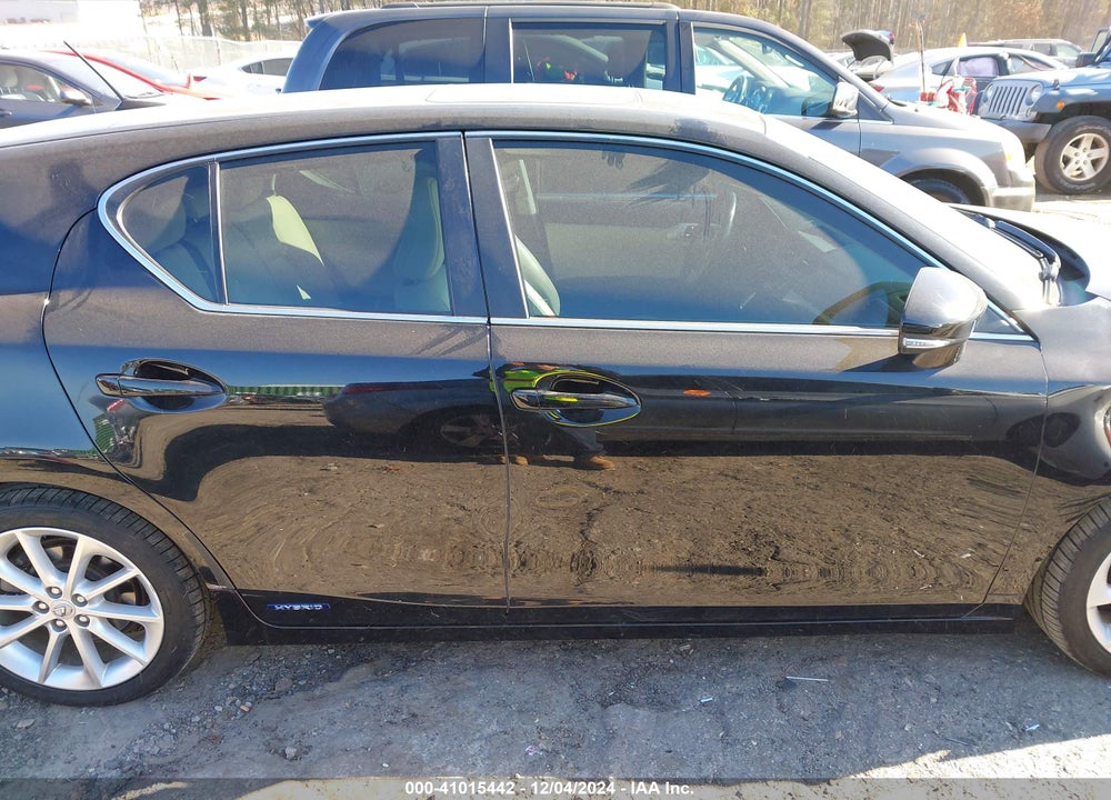 2011 LEXUS CT 200H PREMIUM VIN: JTHKD5BH5B2038679