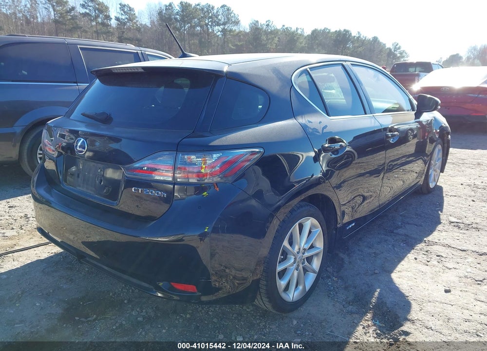 2011 LEXUS CT 200H PREMIUM VIN: JTHKD5BH5B2038679