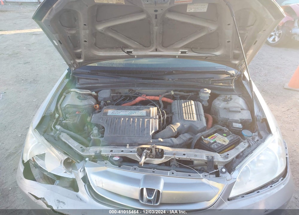 2004 HONDA CIVIC HYBRID VIN: JHMES96604S020189