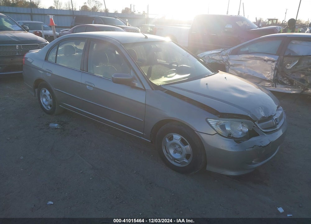 2004 HONDA CIVIC HYBRID VIN: JHMES96604S020189