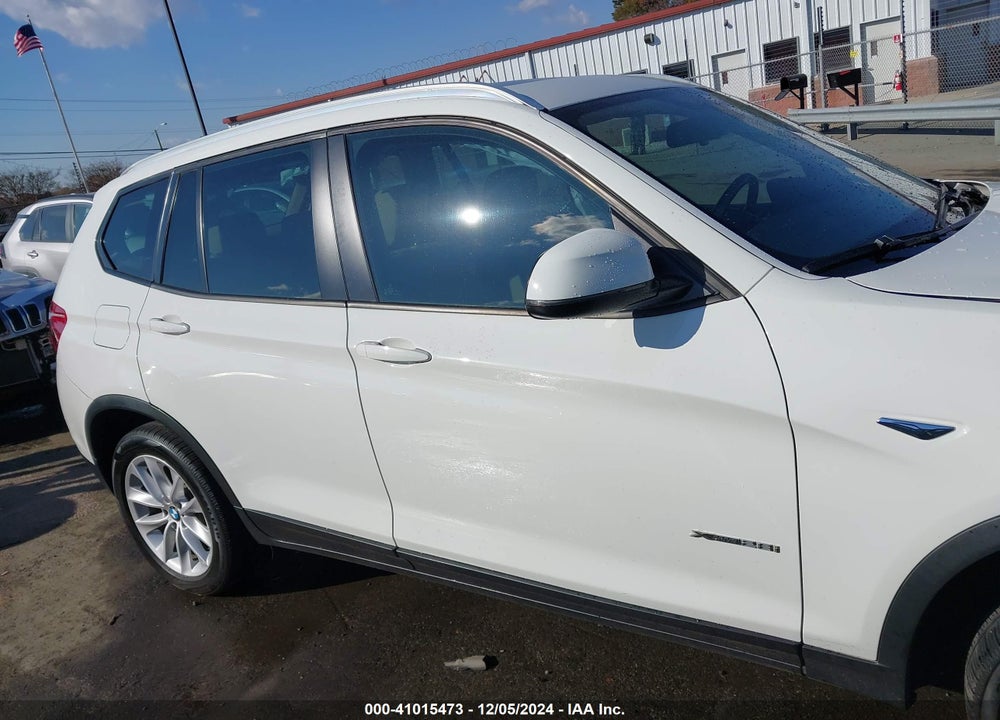2016 BMW X3 VIN: 5UXWX9C55G0D68090