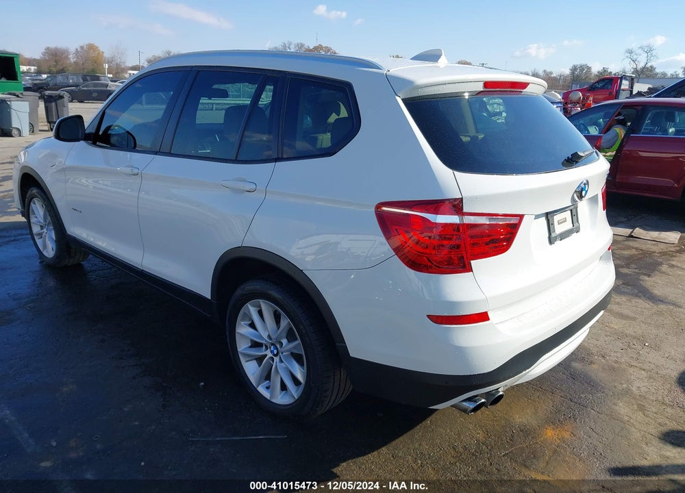 2016 BMW X3 VIN: 5UXWX9C55G0D68090