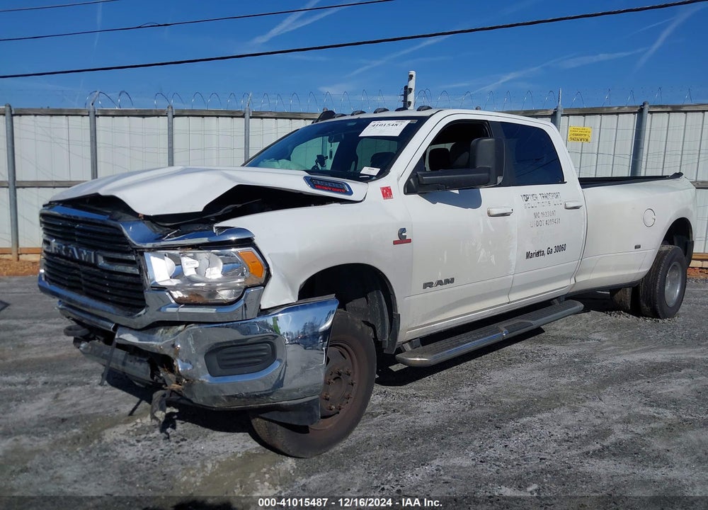 2021 RAM 3500 BIG HORN  4X4 8' BOX VIN: 3C63RRHL5MG635763