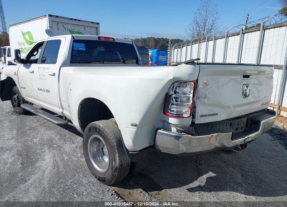 2021 RAM 3500 BIG HORN  4X4 8' BOX VIN: 3C63RRHL5MG635763