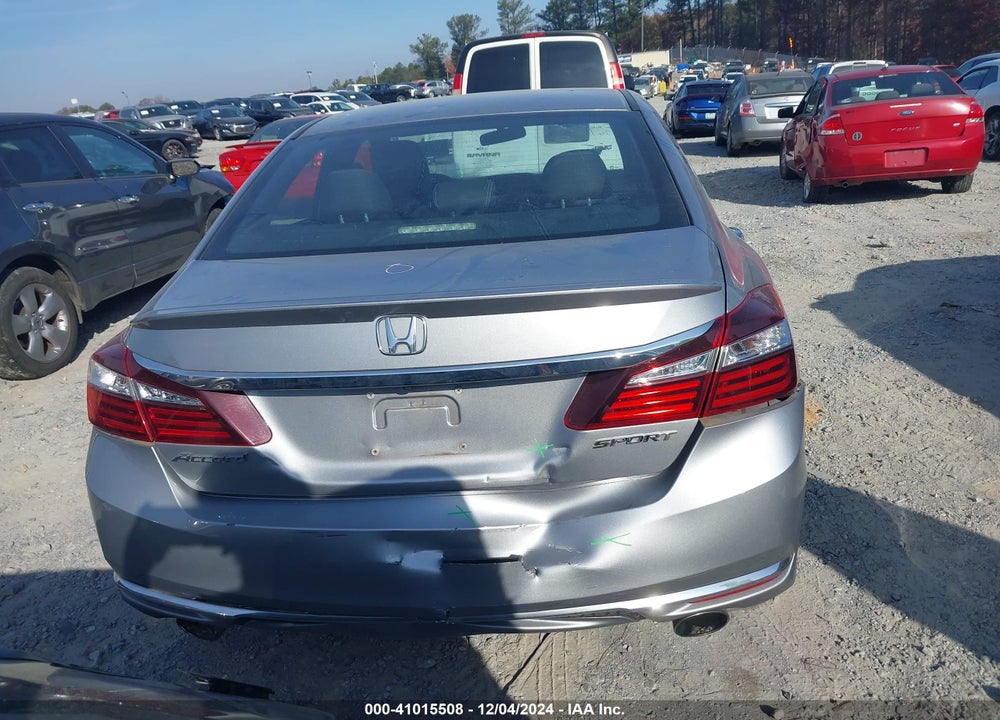2016 HONDA ACCORD SPORT VIN: 1HGCR2F52GA057131