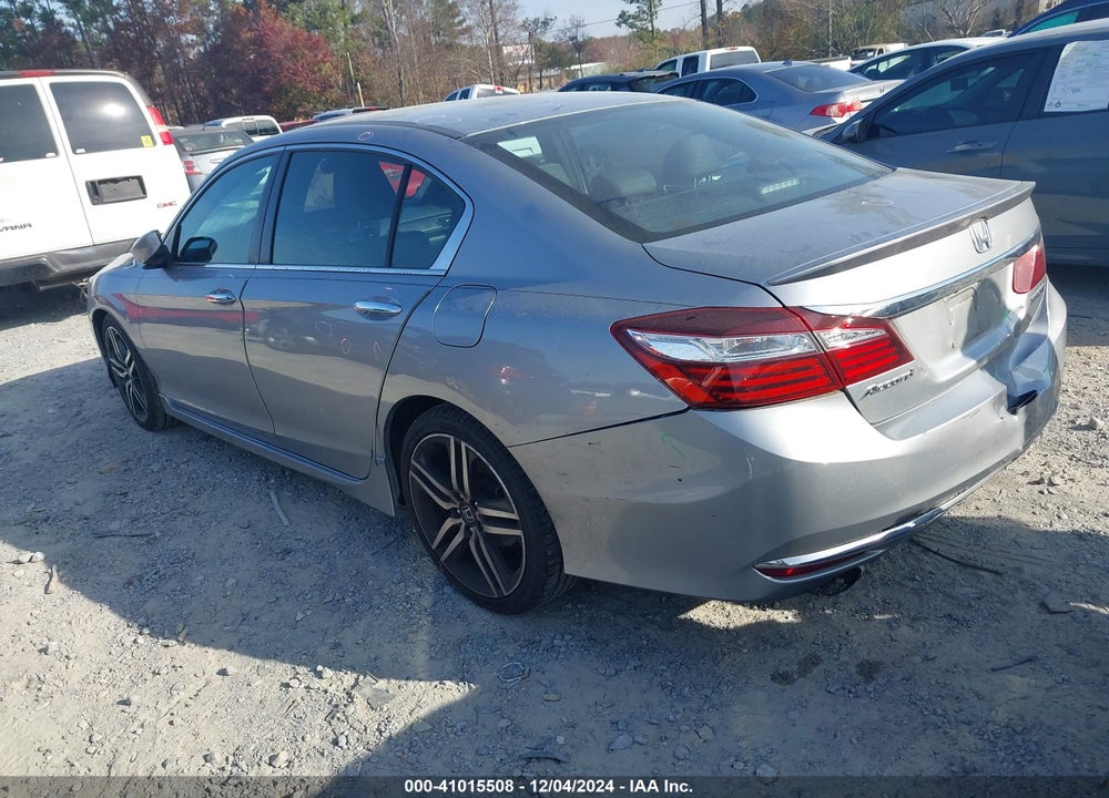 2016 HONDA ACCORD SPORT VIN: 1HGCR2F52GA057131