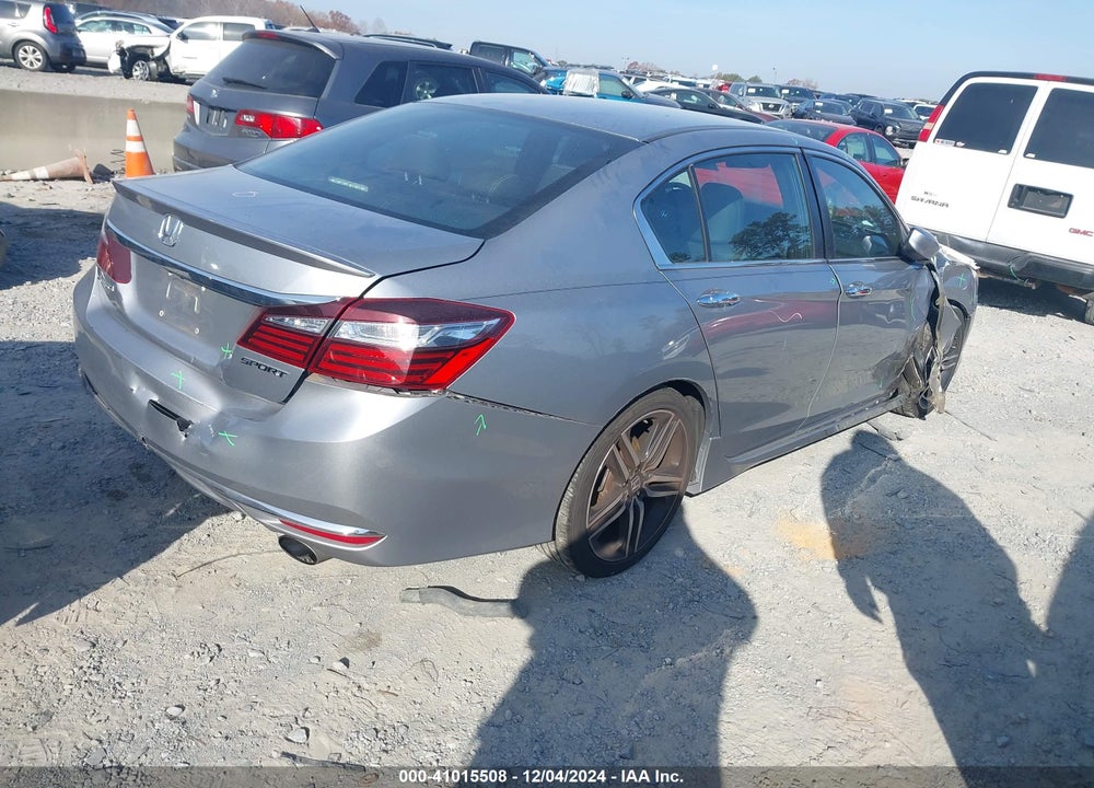 2016 HONDA ACCORD SPORT VIN: 1HGCR2F52GA057131