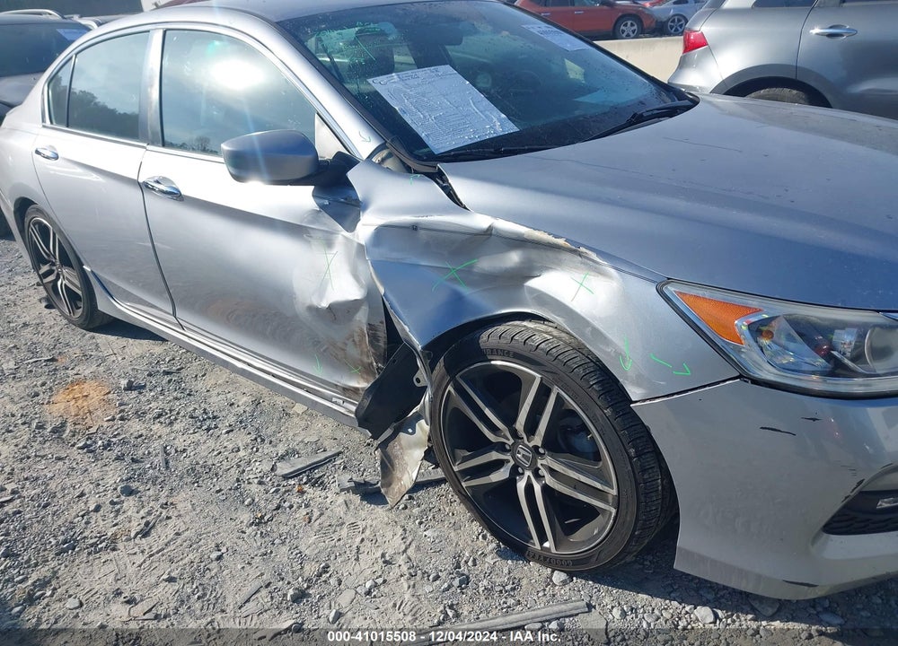 2016 HONDA ACCORD SPORT VIN: 1HGCR2F52GA057131