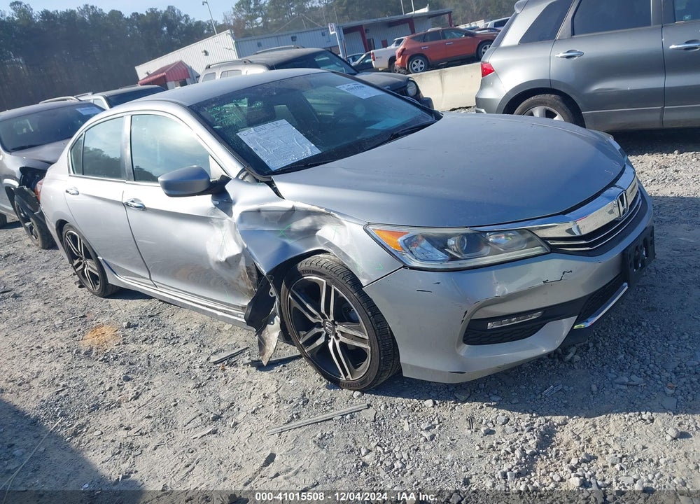 2016 HONDA ACCORD SPORT VIN: 1HGCR2F52GA057131