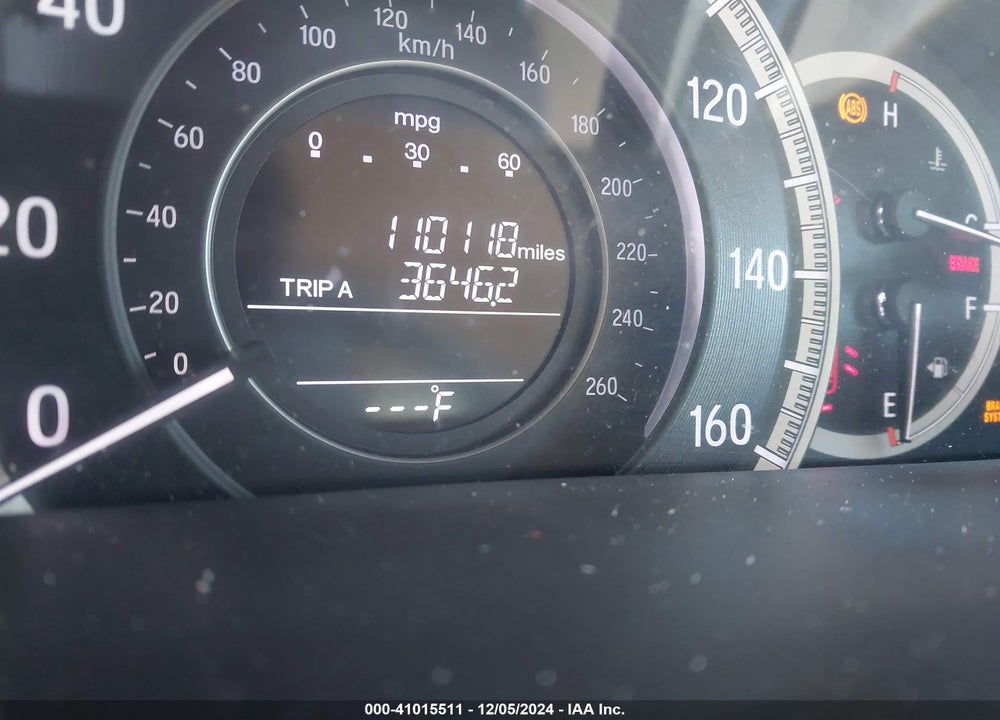 2016 HONDA ACCORD VIN: 1HGCR3F89GA000487