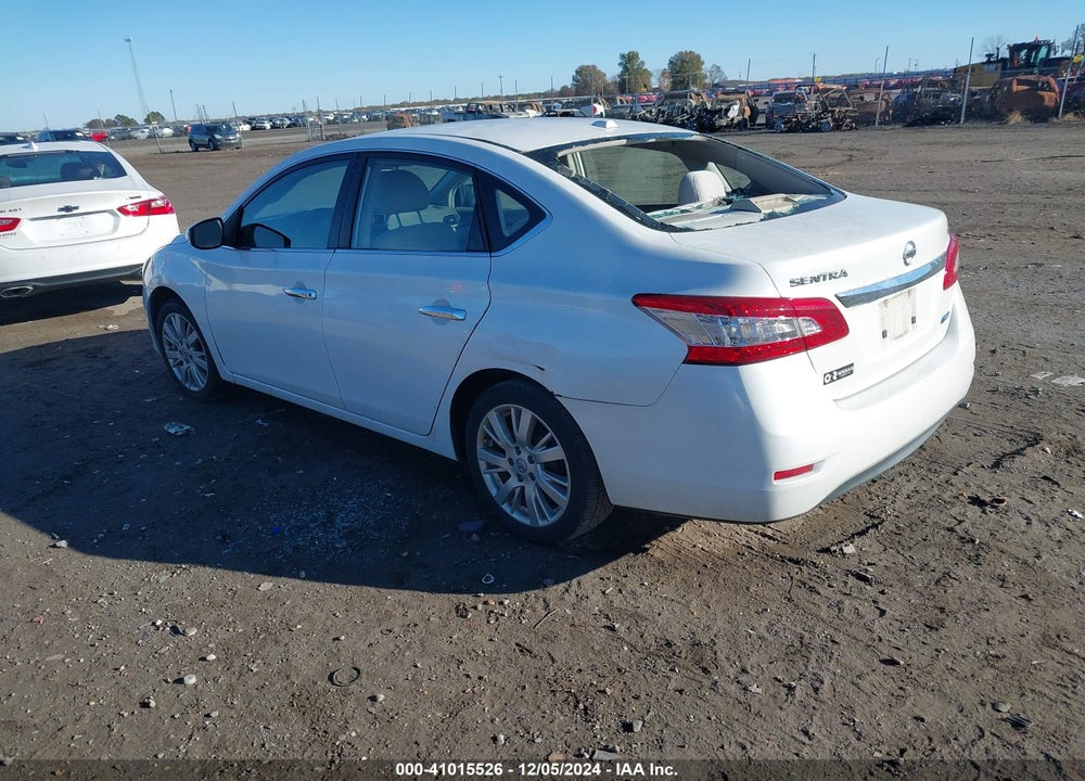 2013 NISSAN SENTRA SL VIN: 3N1AB7AP1DL643097