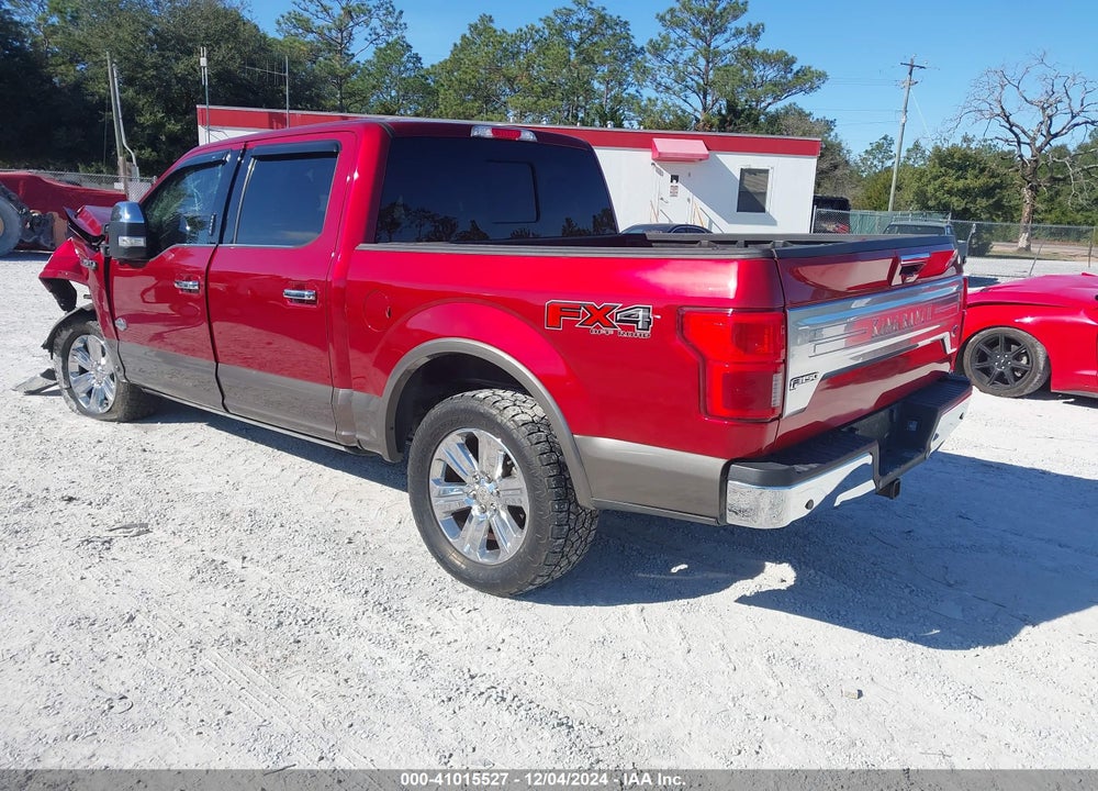 2019 FORD F-150 KING RANCH VIN: 1FTEW1E4XKFB77239