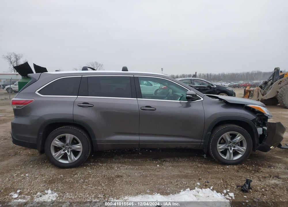 2016 TOYOTA HIGHLANDER LIMITED PLATINUM V6 VIN: 5TDDKRFH6GS336109