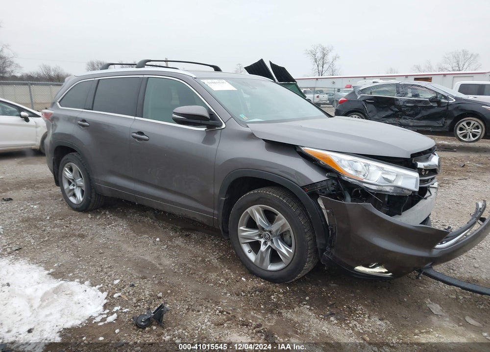 2016 TOYOTA HIGHLANDER LIMITED PLATINUM V6 VIN: 5TDDKRFH6GS336109