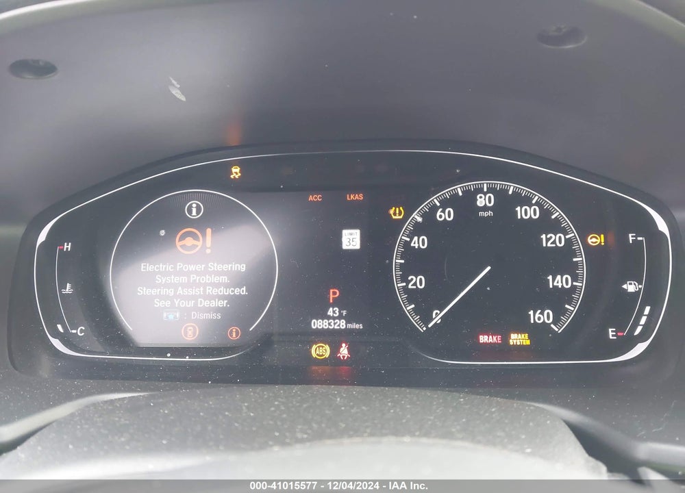 2019 HONDA ACCORD SPORT VIN: 1HGCV1F31KA125531
