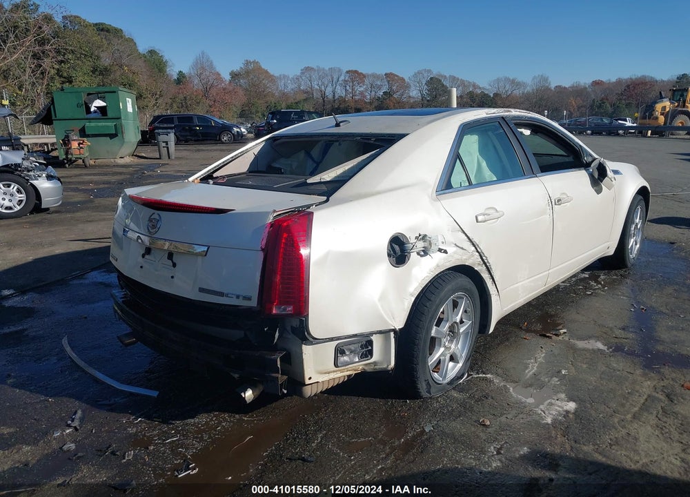 2008 CADILLAC CTS STANDARD VIN: 1G6DV57V380201116