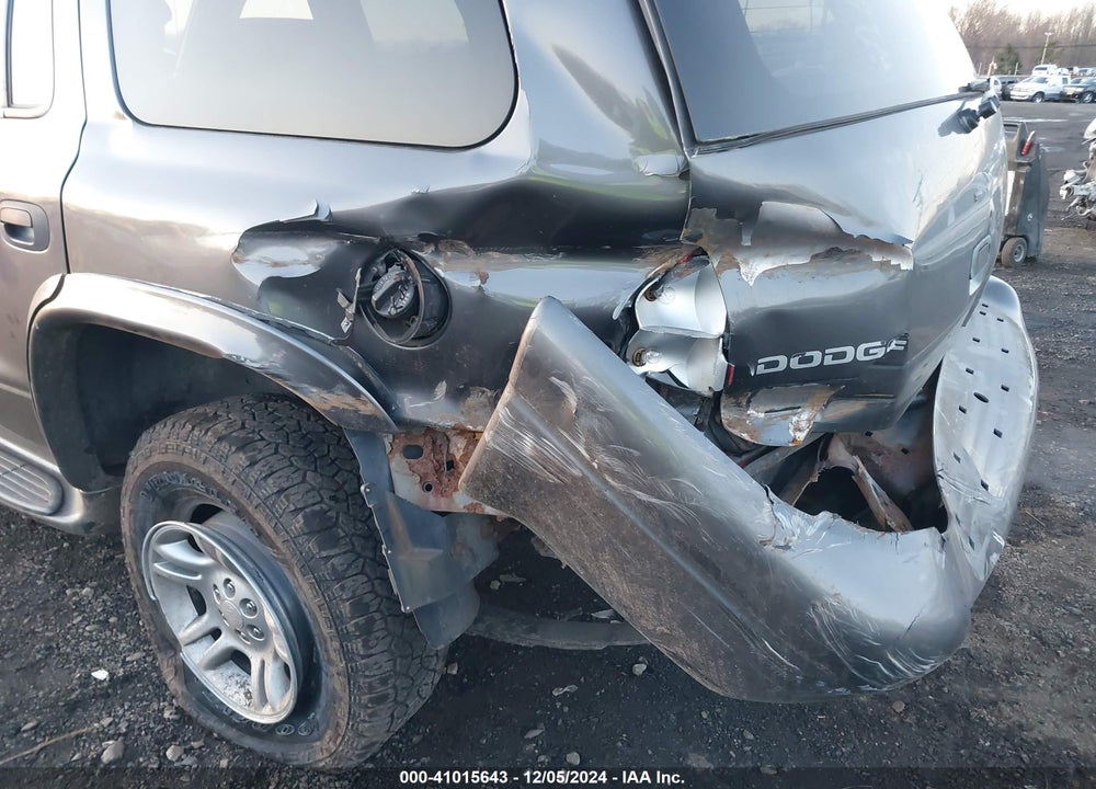 2002 DODGE DURANGO SPORT VIN: 1B4HS38N42F166050