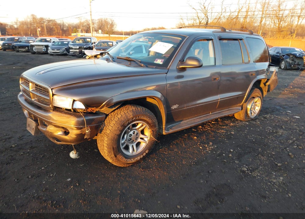 2002 DODGE DURANGO SPORT VIN: 1B4HS38N42F166050