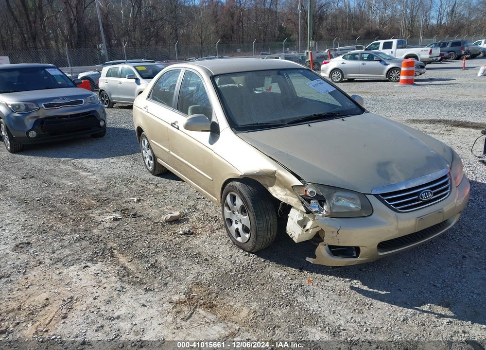 2009 KIA SPECTRA EX VIN: KNAFE222795653539