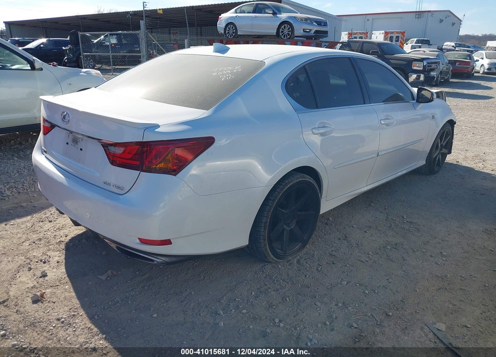 2015 LEXUS GS VIN: JTHBE1BL5FA005719