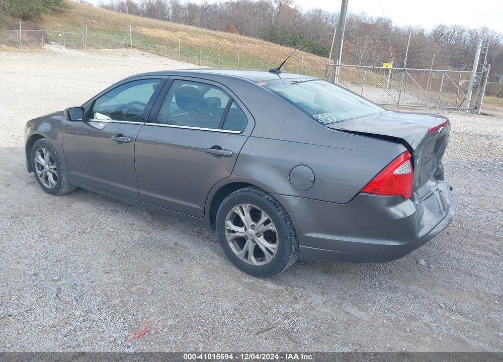 2012 FORD FUSION SE VIN: 3FAHP0HA8CR116715