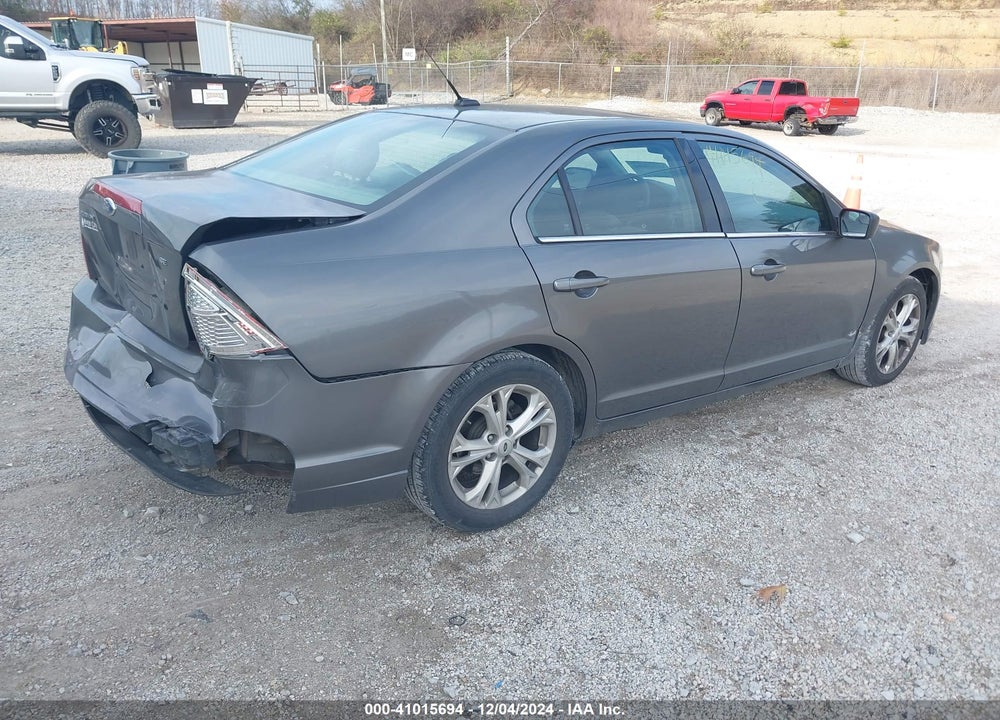 2012 FORD FUSION SE VIN: 3FAHP0HA8CR116715