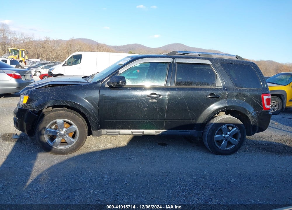 2012 FORD ESCAPE LIMITED VIN: 1FMCU9E75CKA63627
