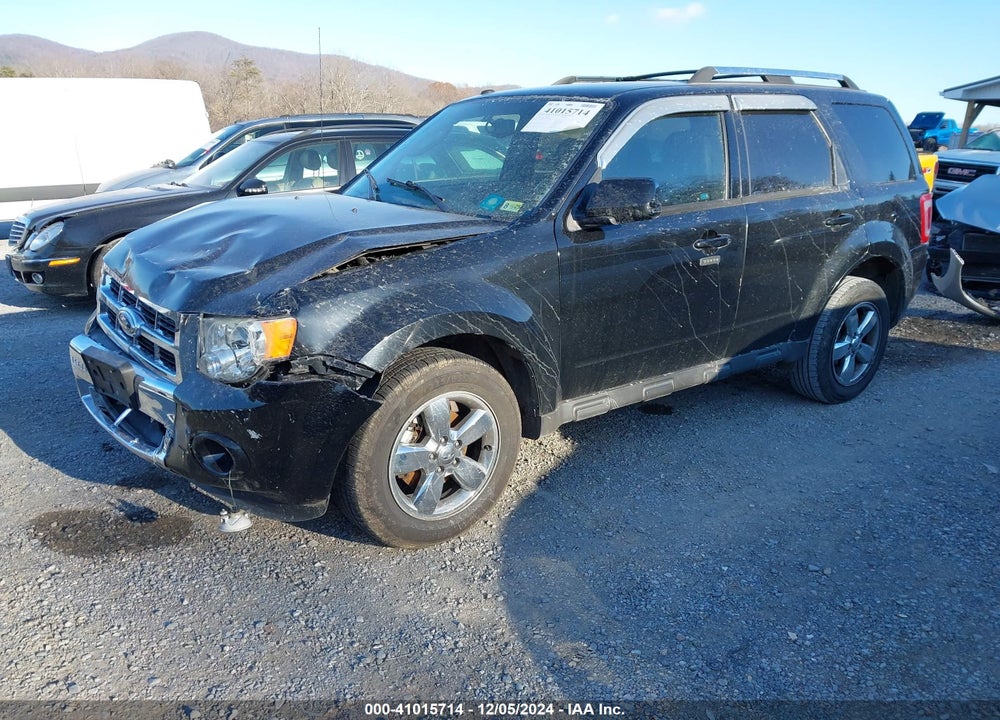2012 FORD ESCAPE LIMITED VIN: 1FMCU9E75CKA63627
