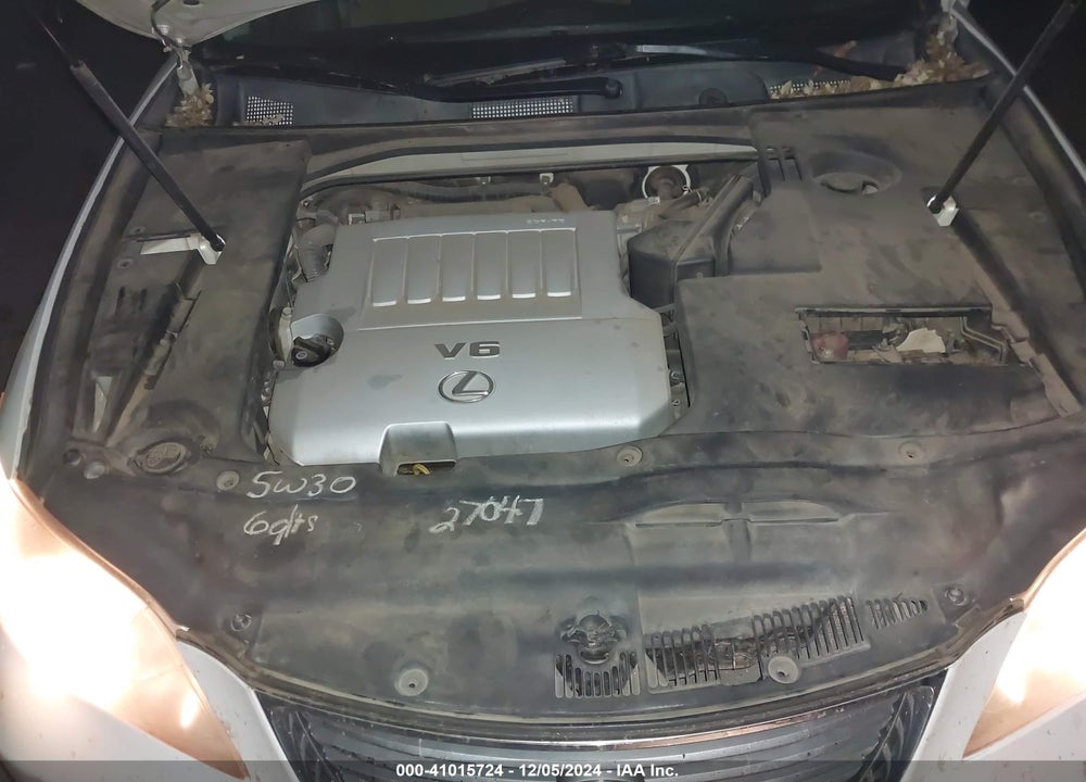 2007 LEXUS ES VIN: JTHBJ46G072052873