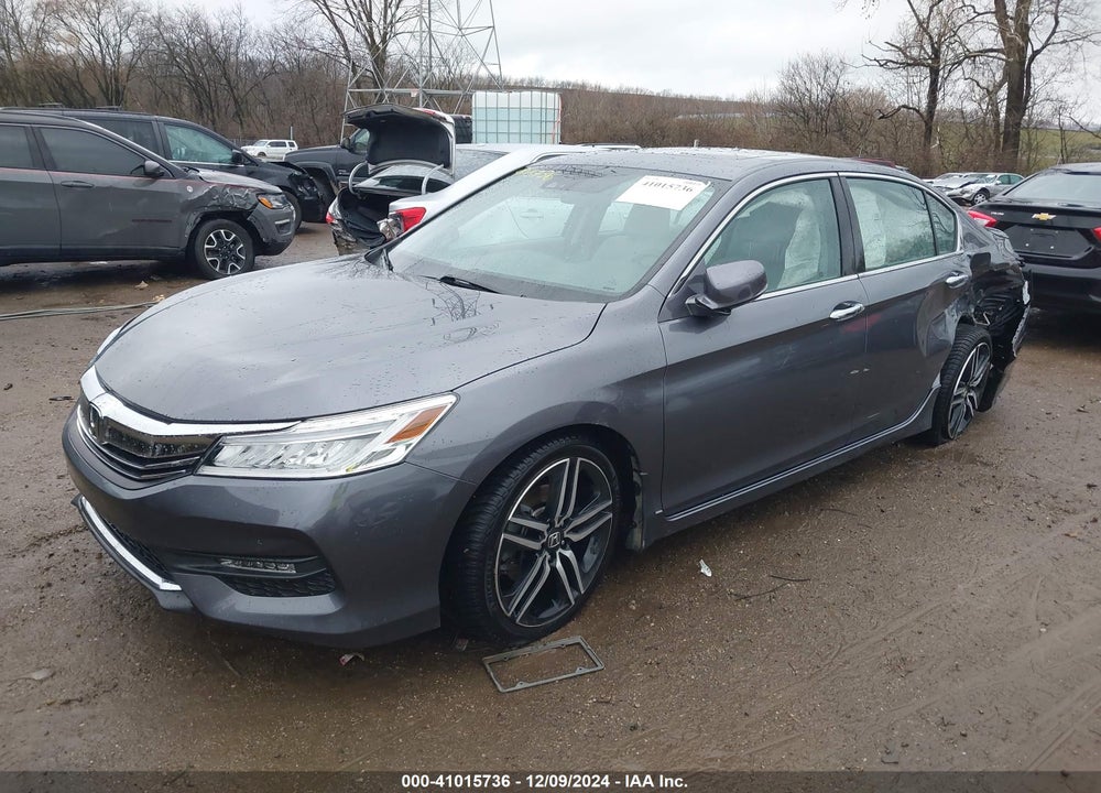 2017 HONDA ACCORD TOURING V6 VIN: 1HGCR3F9XHA024923