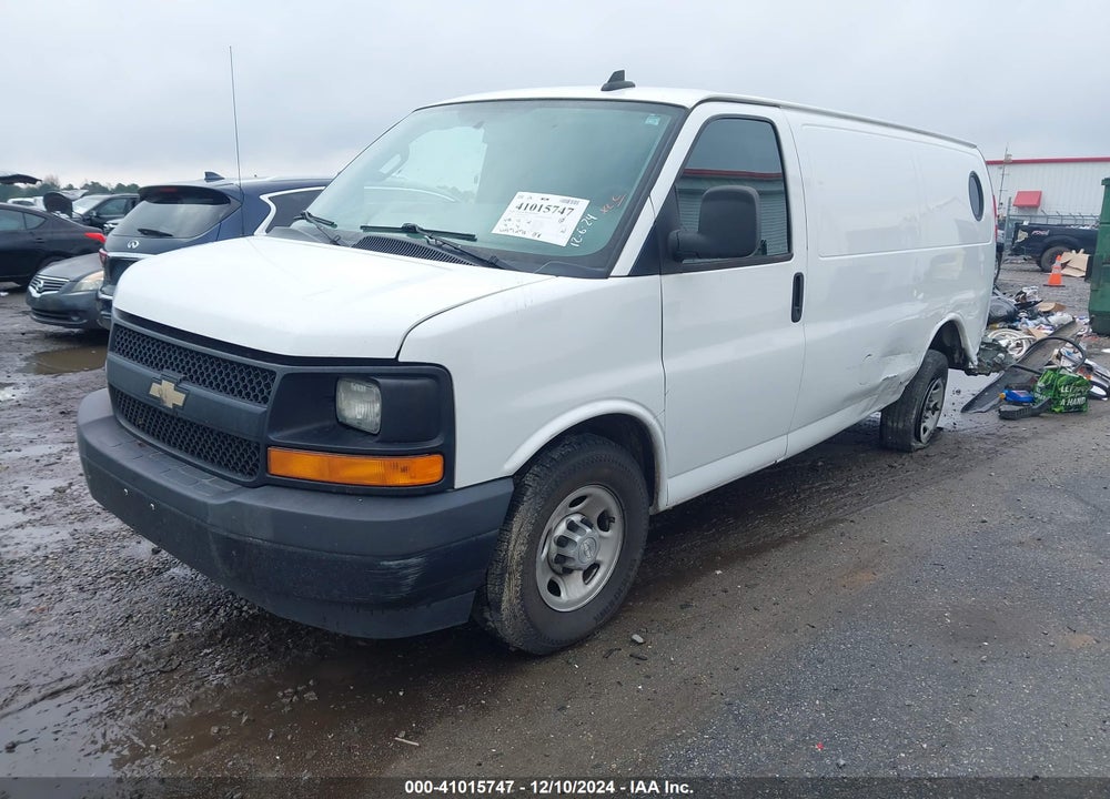 2017 CHEVROLET EXPRESS 2500 WORK VAN VIN: 1GCWGAFF5H1196434